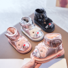 Children Fur Snow Boots for Kids Girls Fashion Letters Printed Girls Platform Boots Cute Warm Plush Shoes Girl Non-slip E10284