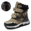 BONA New Classics Style Children Boots Hook & Loop Boys Snow Boots Leather Boys Ankle Boots Outdoor Fashion Sneakers