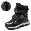 BONA New Classics Style Children Boots Hook & Loop Boys Snow Boots Leather Boys Ankle Boots Outdoor Fashion Sneakers