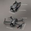 Dual Camera Drone; 3 Sides Obstacle Avoidance; Optical Flow Positioning; Automatic Shot Detection; Real-time Transmission; One Key Return; Folding Bod