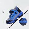 FLARUT Kids Winter Shoes Boys Hiking Shoes Plus Fur Warm Sport Running Shoes Waterproof Non-slip Outdoor Soft Climbing Sneakers