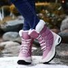 High Quality Waterproof Winter Women Boots Warm Plush Women's Snow Boots Outdoor Non-slip Sneakers Fur Platform Ankle Boots