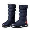 Lucyever Plus Size 44 Winter Down Snow Boots Women Waterproof Embroidery Cotton Padded Boots Female Thicken Warm Platform Shoes